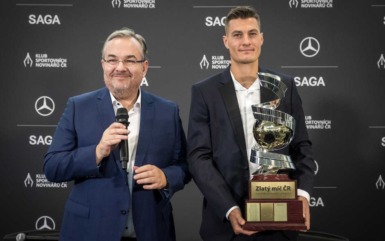 Patrik Schick wins KSN Czech Golden Ball for the second time